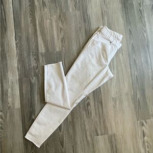HUE white jeggings size Small